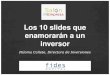 Los 10 slides que enamorarán a un inversor - Paloma-Cañete