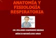 Nueva anatomía y fisiología respiratoria