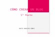 Cómo crear un blog1