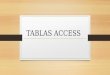 Tablas access