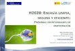 H2020 energía limpia, segura y eficiente próximas oportunidades de participación