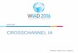 WIAD 2016 Mexico City - Cross Channel IA
