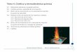 TEMA 4 - Cinética y termodinámica químicas