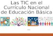 TIC en Currículo Nacional Peruano