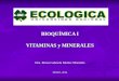 Tema 8 vitaminas minerales