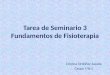 Tarea 3 Seminario (Fundamentos de Fisioterapia) Corregida
