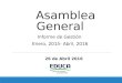 Asamblea general abril 2016