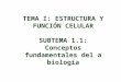 1.1 conceptos fundamentales de la biología