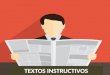 Textos Instructivos, características,pasos, tipos, diagrama, ejemplos
