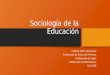 Sociología de la educación Clase N° 1