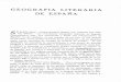 Geografía literaria de España