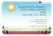 ALIMENTACIÓ INFANTIL PER A PARES I MARES AMB FILLS DE 0 