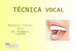 Curso técnica vocal