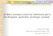 Marc Europeu Comú de Referència per a les Llengües (2011)