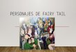 Personajes de fairy tail