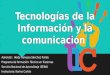 Tecnologias de la información y la comunicación (TIC)