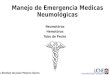 Manejo de emergencias neumologicas (neumotorax, hemotorax y tubo de pecho)