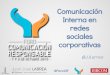 Redes Sociales corporativas en Comunicación Interna