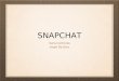 Redes Sociales -Snapchat