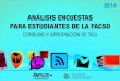 Informe uso de tecnologías FACSO-UNICEN