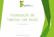 Excel -  Fórmulas Básicas