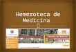 Hemeroteca de medicina
