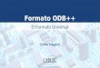 Formato odb++, el formato universal por el diseño electronico