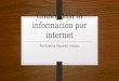 Como viaja la información por internet