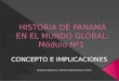 Historia de panamá en el mundo global m 1