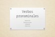 Verbos pronominales en español