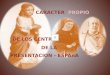 Caracter propio- Hermanas de la Presentación de La Virgen María de Granada