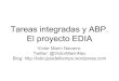 Tareas integradas y AbP. El Proyecto EDIA