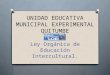 Ley Organica de Educacion Intercultural
