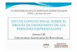 Estudi longitudinal sobre el procés de reinserció de les persones empresonades. Josep Cid Moliné