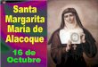 Santa Margarita Mª de Alacoque por el Padre Silverio Velasco