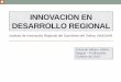 Innovación en desarrollo regional