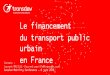 El finançament del transport públic a França