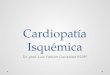 Cardiopatía isquemica 1