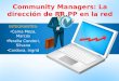 Community managers: La dirección de RR.PP en la red