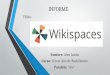 Informe de wikispaces