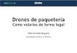 Cómo volar drones paquetería de forma legal en España