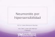 Neumonitis por hipersensibilidad