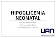 Hipoglicemia neonatal