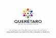 Tonatiuh Cervantes - Querétaro, un laboratorio de prácticas sustentables, una experiencia subnacional