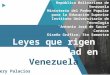 Leyes que rigen la publicidad en venezuela