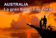 Australia la gran barrera de coral