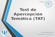 Test de apercepción temática (TAT)