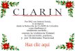Feliz Navidad 2011 le desea CLARIN de Colombia