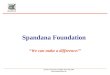 Spandana Foundation Presentation