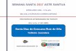 Semana Santa 2017 Aste Santua. Previsión de intensidad de tráfico